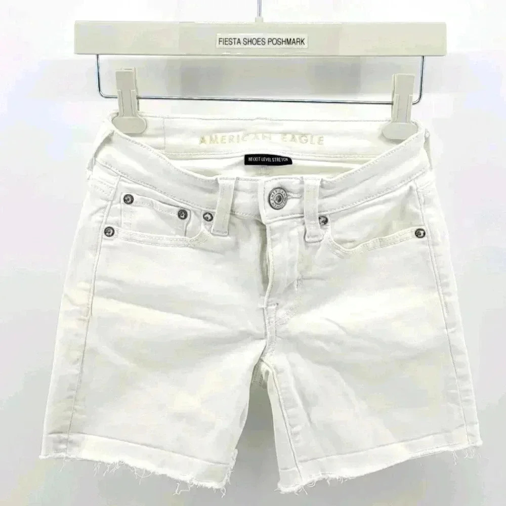 AE Stretch Denim  Mom Short
